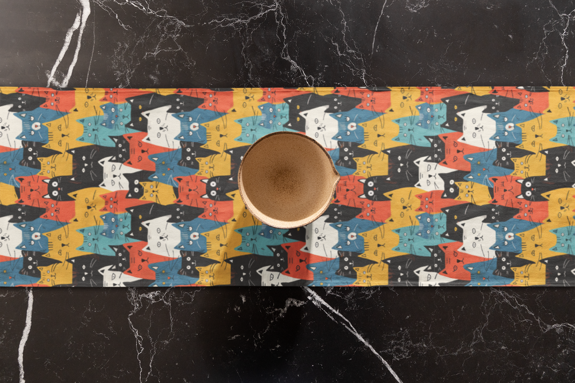 Whimsical Cat Parade