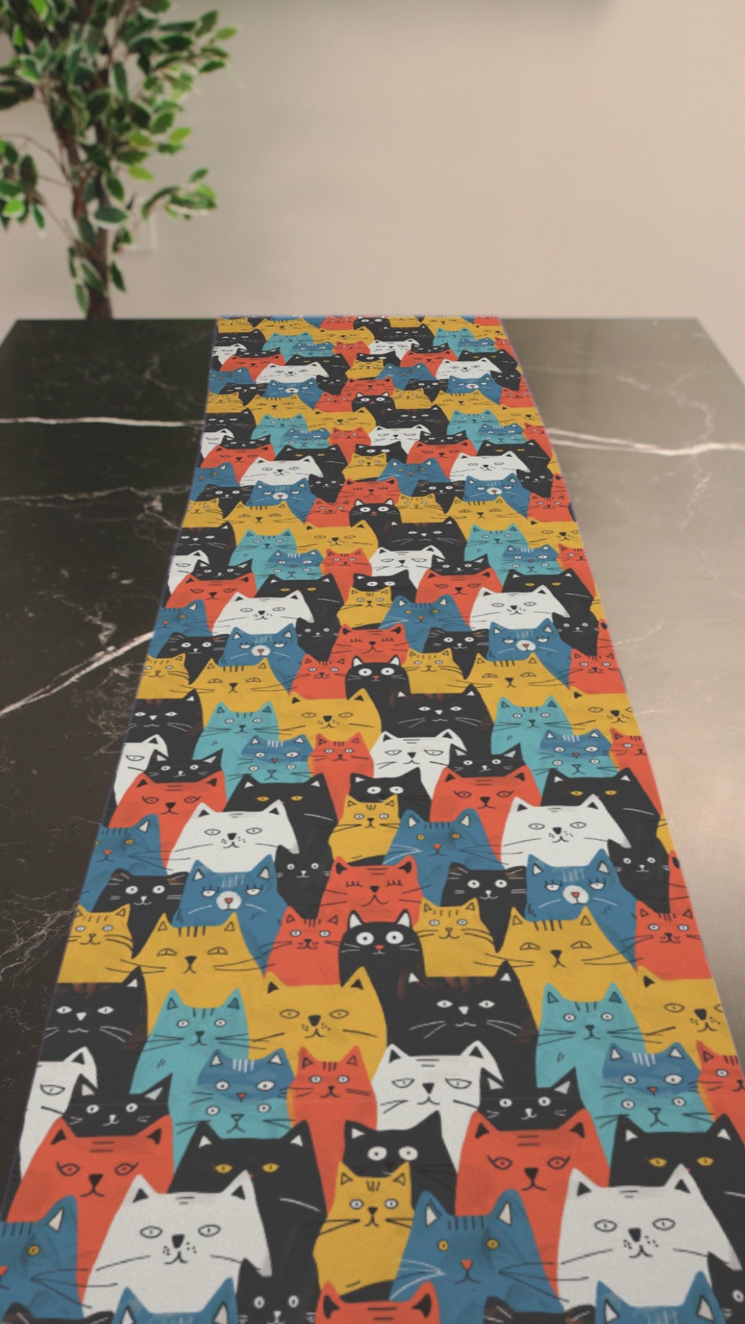 Whimsical Cat Parade